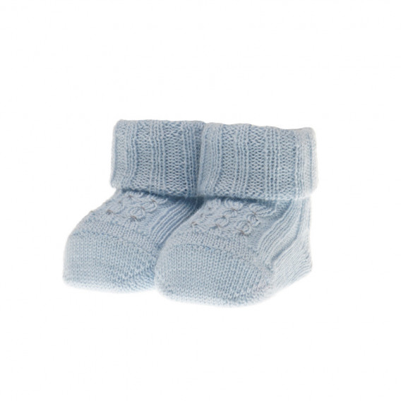 Плетени  чорапи за бебе момче Chicco 39381 