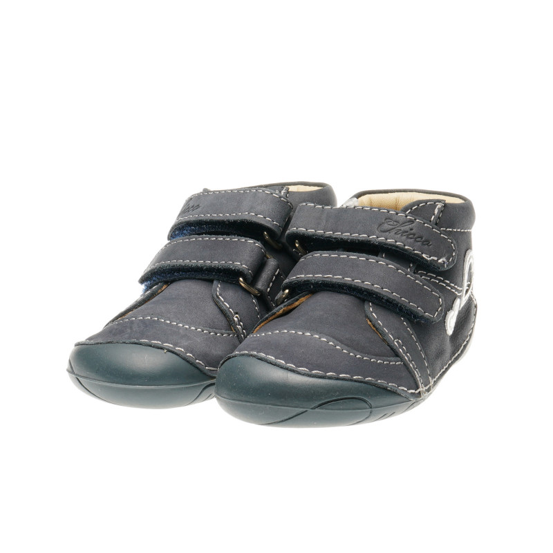 Кожени обувки за бебе момиче с декорация сърце  39433