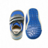 Кожени обувки за бебе момче, в син цвят Chicco 39472 3
