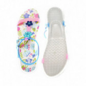 Силиконови сандали с принт на цветя за момиче Chicco 39550 3