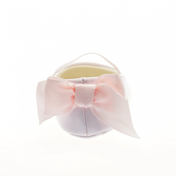 Меки буйки тип балерина с панделка при петата, розови Chicco 39616 3