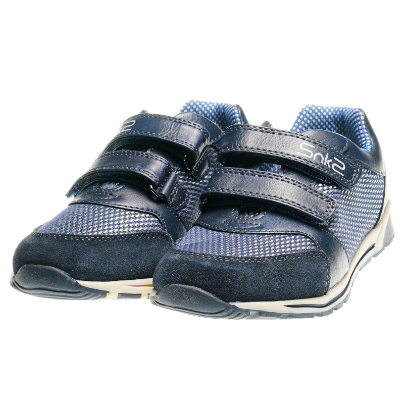 Обувки за момче с велкро закопчаване, сини  39664