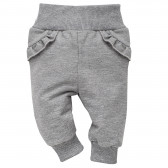 Панталон с пришити къдрички за бебе момиче  Pinokio 3976 