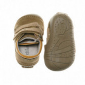Кожени обувки за бебе момче с жълт акцент Chicco 39802 3