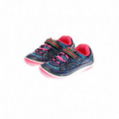 Обувки за бебе момиче с велкро закопчаване и ластични връзки Chicco 39812 