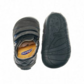 Кожени обувки за бебе момиче, в синьо Chicco 39817 3