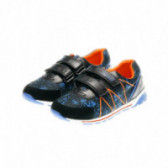 Обувки за момче с велкро закопчаване от синтетична кожа, текстил и велур Chicco 39846 