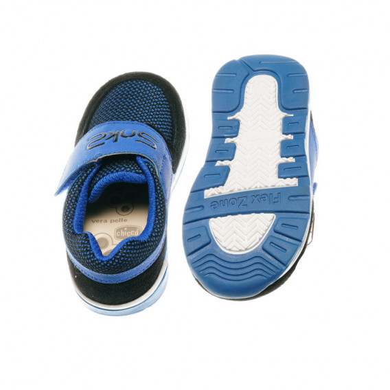 Обувки за бебе момче,  кралско синьо Chicco 39901 3
