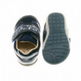 Кожени обувки за бебе момиче с велкро лепенка с детайли Chicco 39904 3