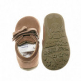 Кожени обувки за бебе момиче с панделка Chicco 39922 3