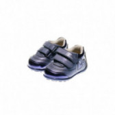 Кожени обувки за бебе момиче с апликация сърце Chicco 39947 
