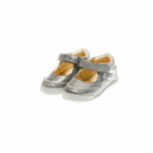 Кожени обувки  тип балерина за бебе момиче Chicco 39965 