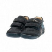 Кожени обувки за бебе момиче с капси и звездичка Chicco 39971 