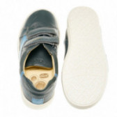 Кожени обувки за момче със сини ивици Chicco 40028 3