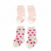 Чорапи - 2 броя за бебе момиче Chicco 40215 
