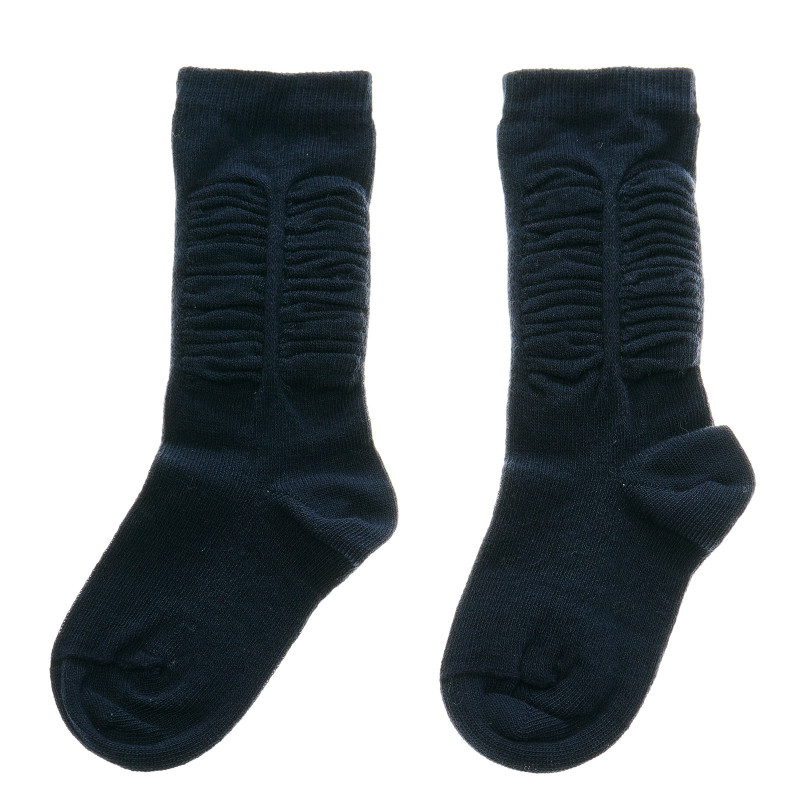 Чорапи 3/4 дължина за момиче, сини  40232