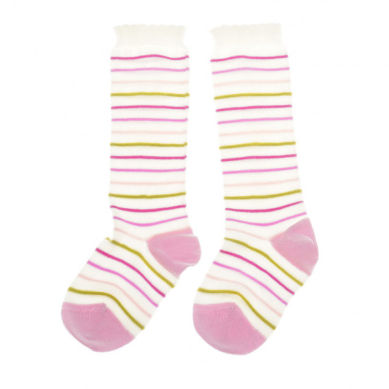 Чорапи  3/4 дължина за момиче - 3 броя Chicco 40282 4