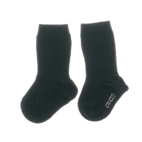 Чорапи за бебе, унисекс, черни Chicco 40304 