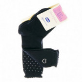 2 броя 3/4 чорапи за момиче, черни Chicco 40343 