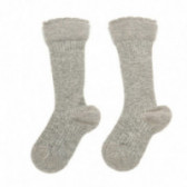 2 броя 3/4 чорапи за момиче, сиви Chicco 40353 2