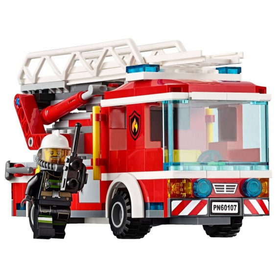 Конструктор- Пожарникарски камион със стълба, 214 части Lego 41159 3