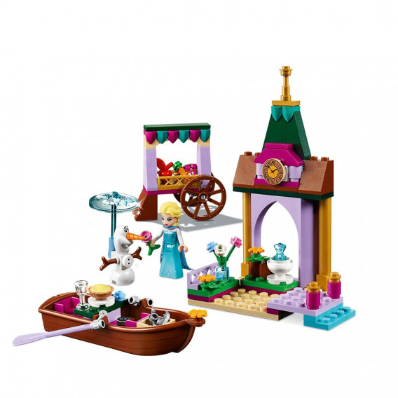 Конструктор- Дисни принцеси - приключение на пазара с Елза, 125 части Lego 41176 2