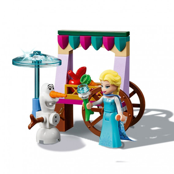 Конструктор- Дисни принцеси - приключение на пазара с Елза, 125 части Lego 41178 4