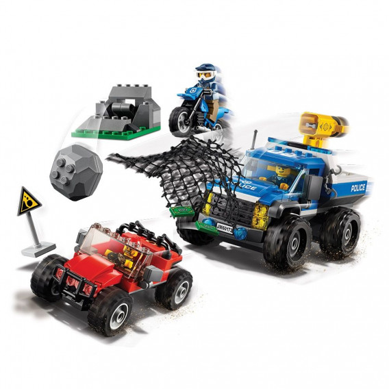 Конструктор- Преследване по черен път, 297 части Lego 41238 3