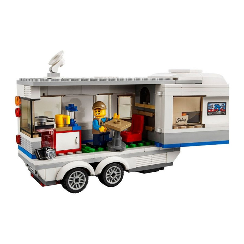 Lego Конструктор- Пикап и каравана, 344 части | Kidso.bg
