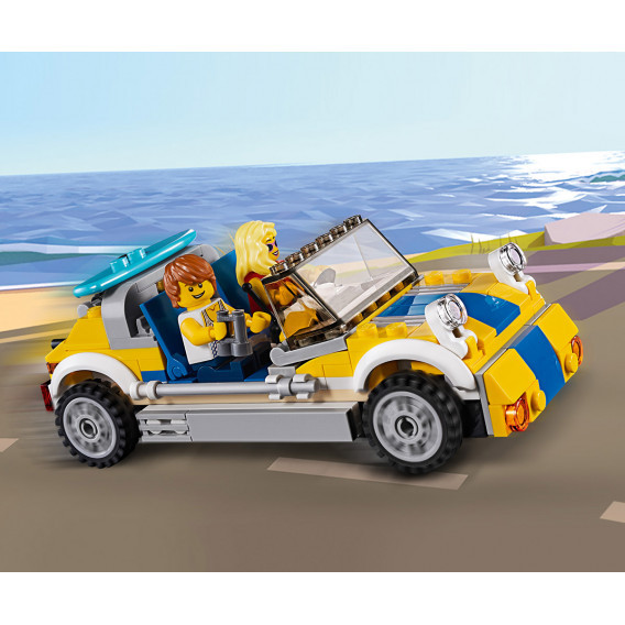 Конструктор- Слънчев микробус за сърф, 379 части Lego 41266 5
