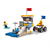 Конструктор- Слънчев микробус за сърф, 379 части Lego 41270 9