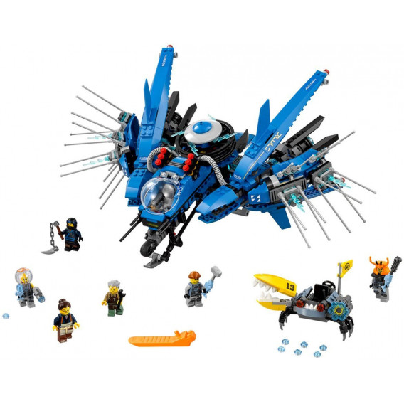 Конструктор- Светкавичен самолет, 876 части Lego 41402 5