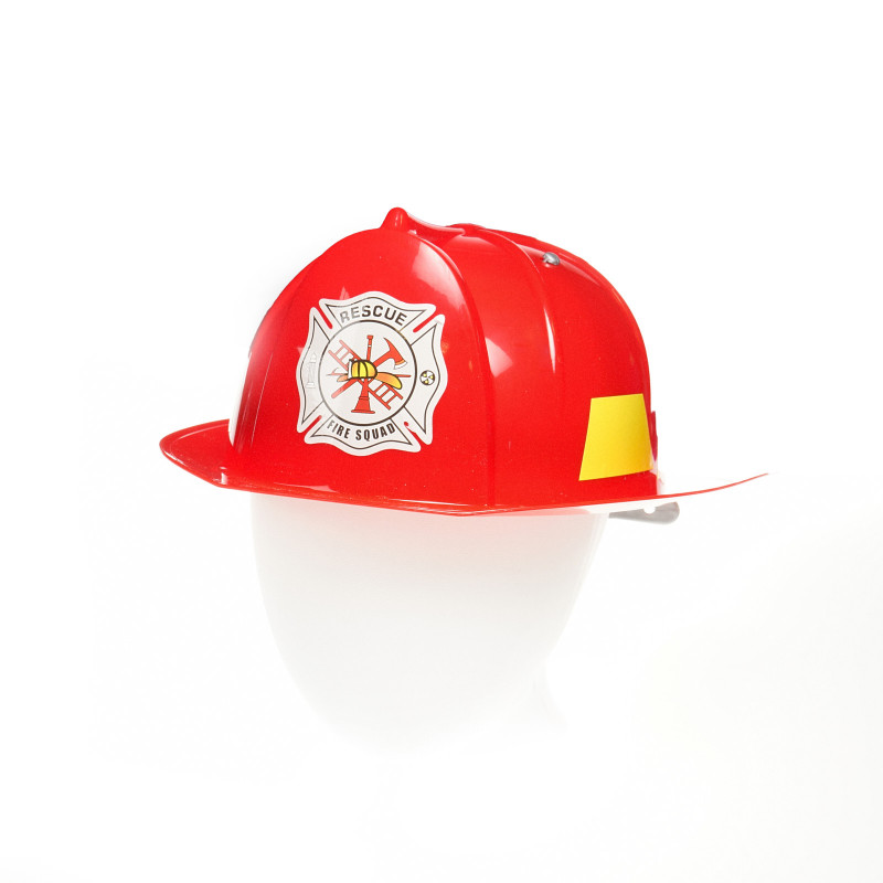 Пожарникарска каска, червена  41633