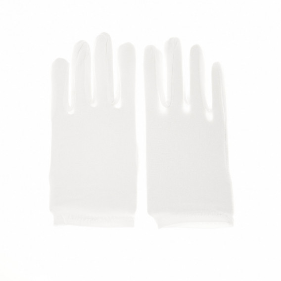 Бели ръкавици Clothing land 41661 