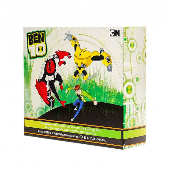 Детски комплект Ben 10 - фенерче и тоалетна вода. Ben 10 41718 2