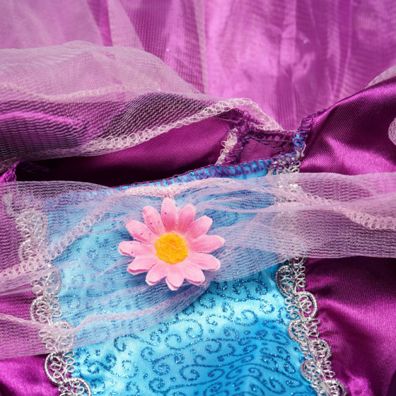 Костюм на принцеса със синя декорация Clothing land 41726 4