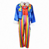 Цветен костюм на клоун Clothing land 41773 