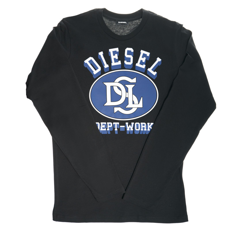 Блуза за момиче с дълъг ръкав и надпис " Diesel"  42057
