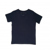 Памучна тениска с принт котва и надпис за момче BLUE SEVEN 42233 2