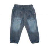 Дънки за бебе с износен ефект син Chicco 42300 2