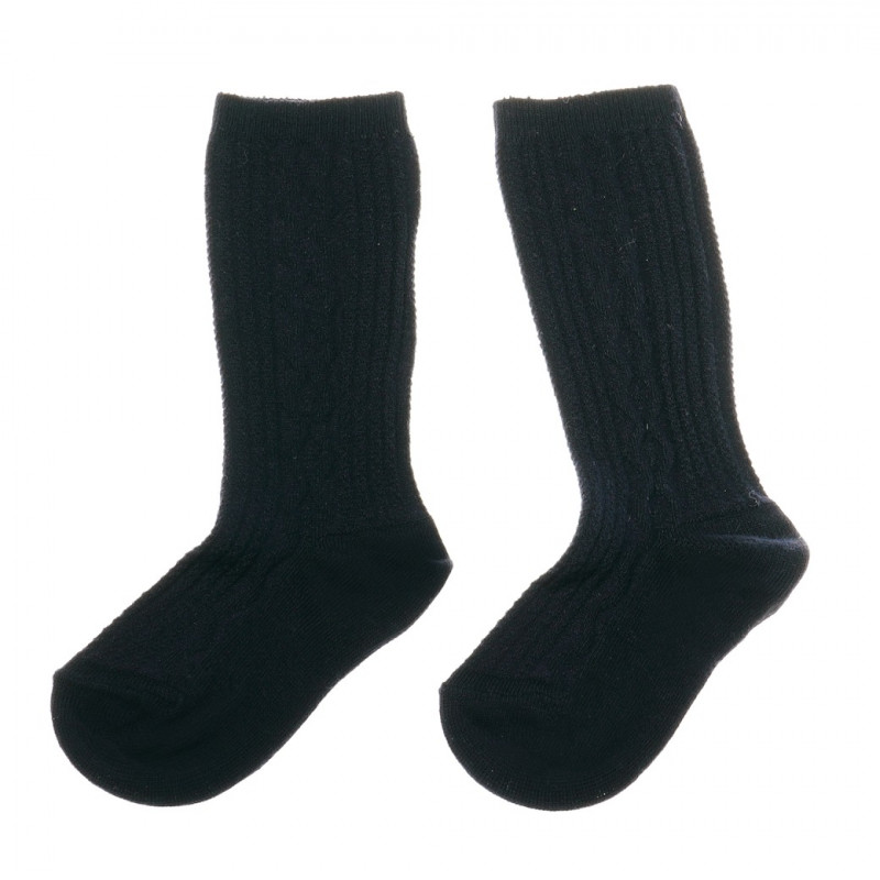 Чорапи 3/4 дължина за момче, тъмно сини  42455