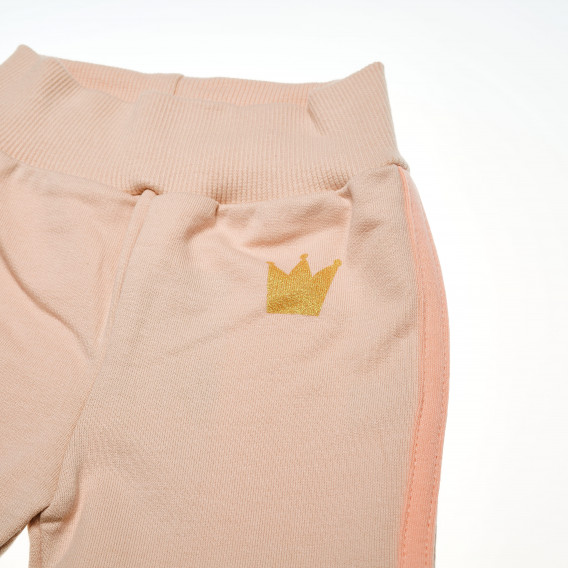 Панталон с розов кант за бебе момиче Pinokio 42657 3