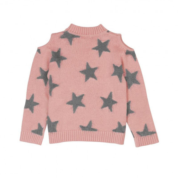 Пуловер за момиче на звезди Boboli 434 2