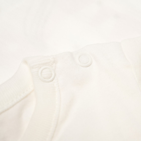 Памучна блуза за бебе момиче с апликация еднорог и дъга Pinokio 43830 5