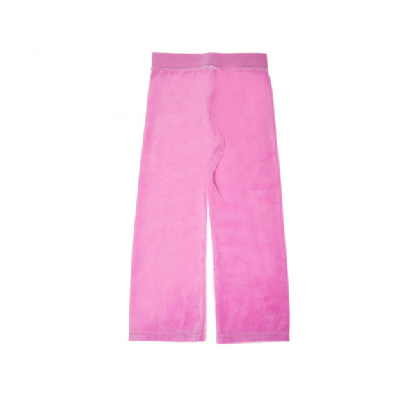 Памучен спортен панталон с широк ластик за момиче Juicy Couture 44013 2