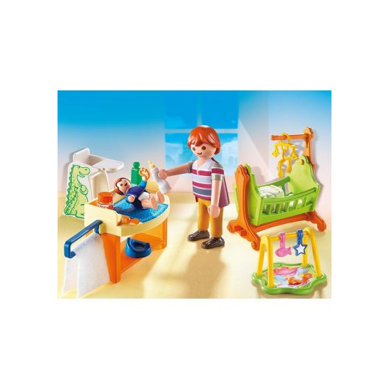Конструктор Бебешка стая с люлка над 10 части Playmobil 44280 4
