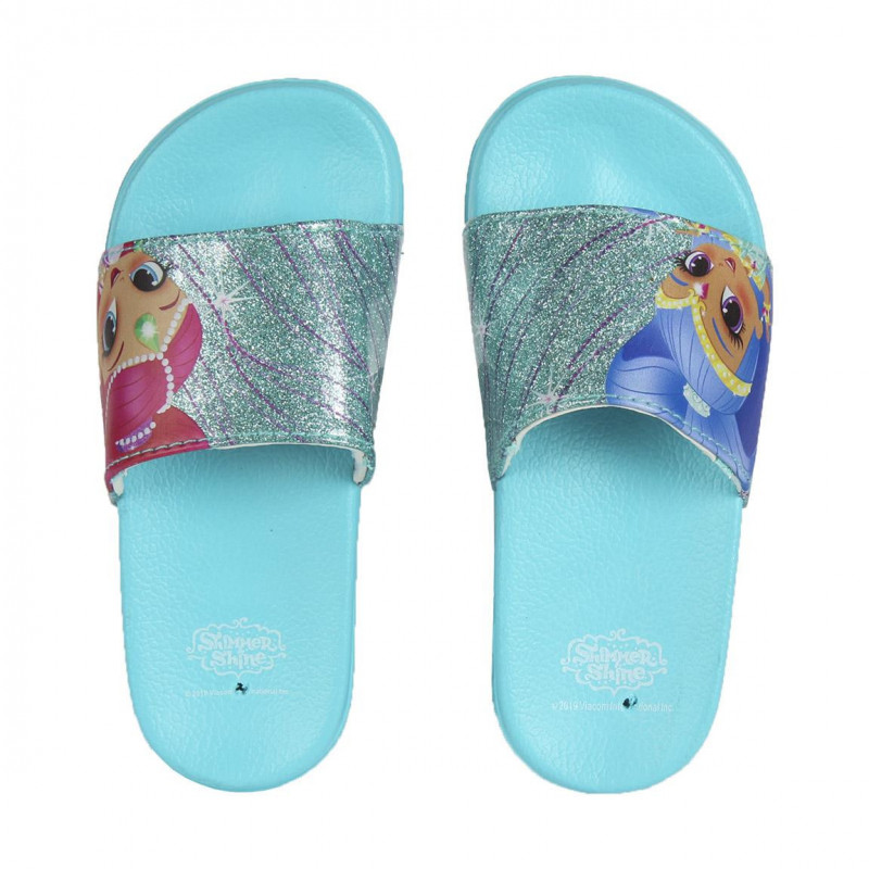 Shimmer and Shine джапанки за момиче с дизайн на "Shimmer and Shine"  44838