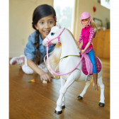 Кукла - интерактивен кон с движения и звуци Barbie 44912 5