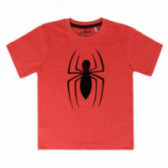 Памучна тениска с емблема на Спайдермен за момче Spiderman 44937 