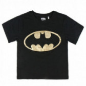 Памучна тениска с емблемата на Батман за момче Batman 44938 
